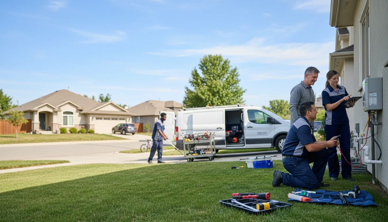 Tankless water heater service in Hargill, TX